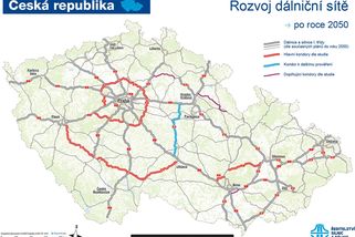 Příprava nové dálnice D20 může začít. První odhad nákladů počítá se 137 miliardami